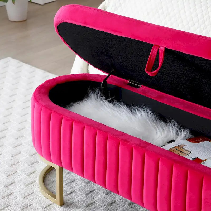 Banc de rangement, banc de chambre à coucher