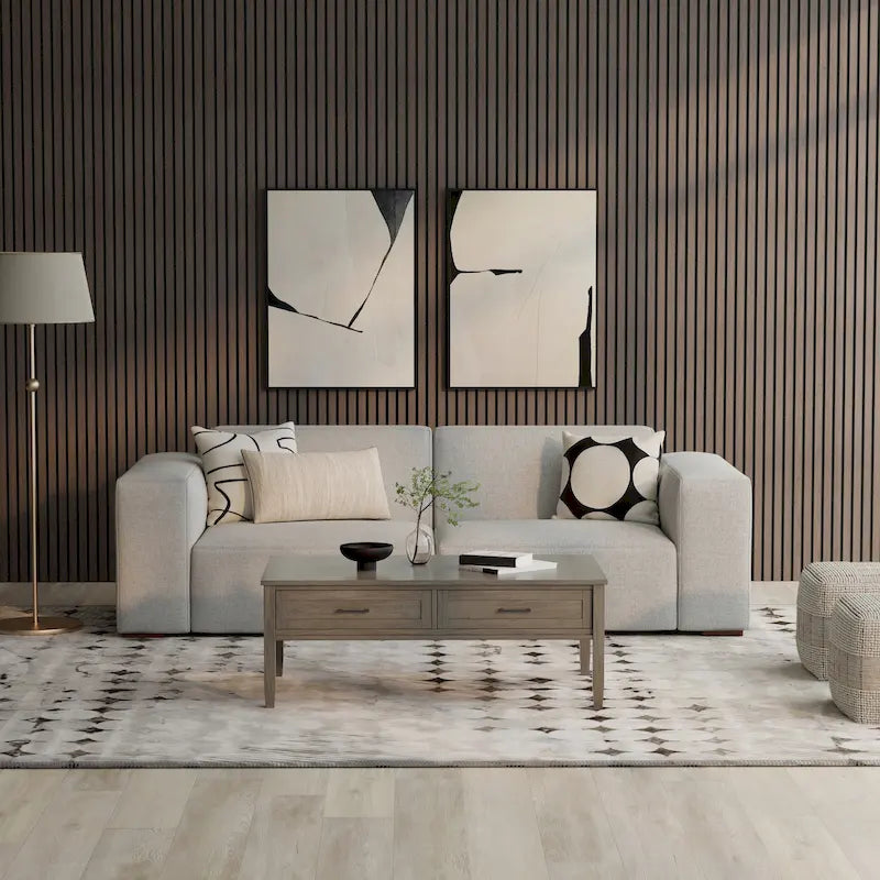 Canapé double modulaire