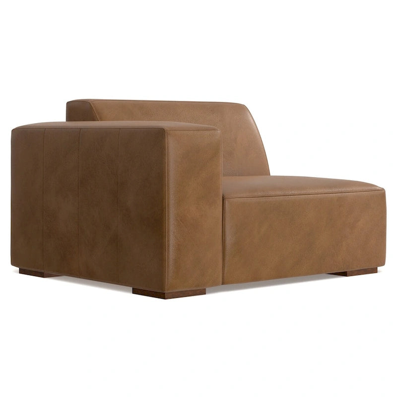 Canapé deux places modulable et pouf