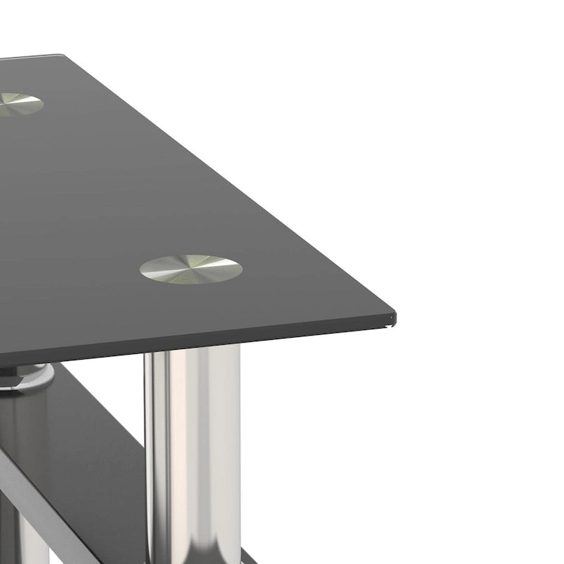 Table basse/d'appoint moderne en verre trempé