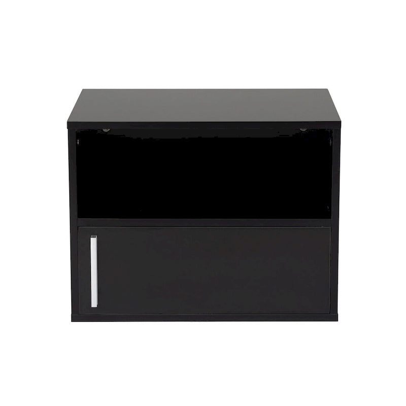 Lot de 2 chevets muraux en bois