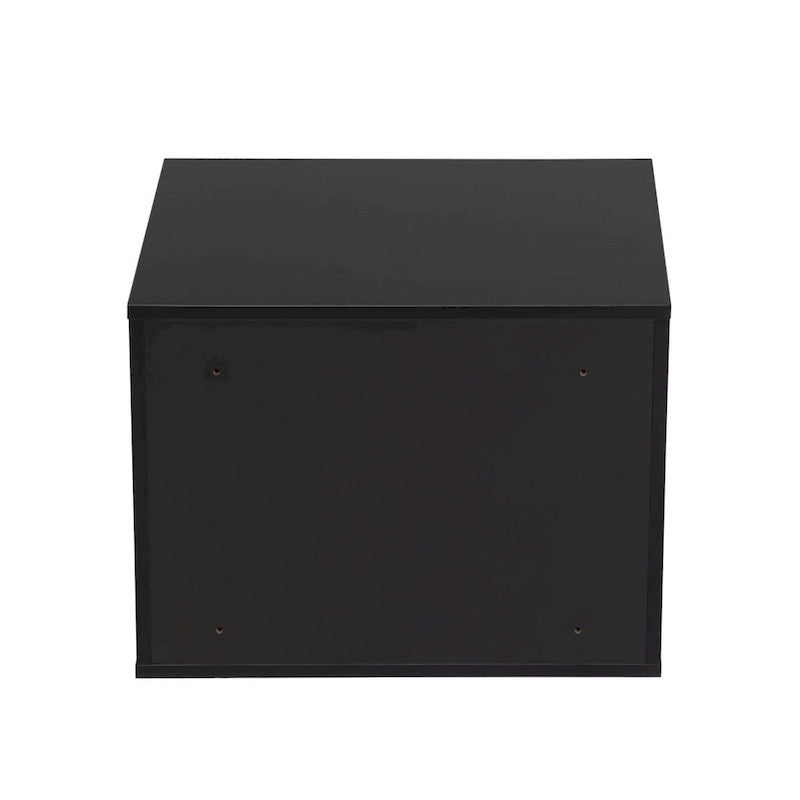 Lot de 2 chevets muraux en bois
