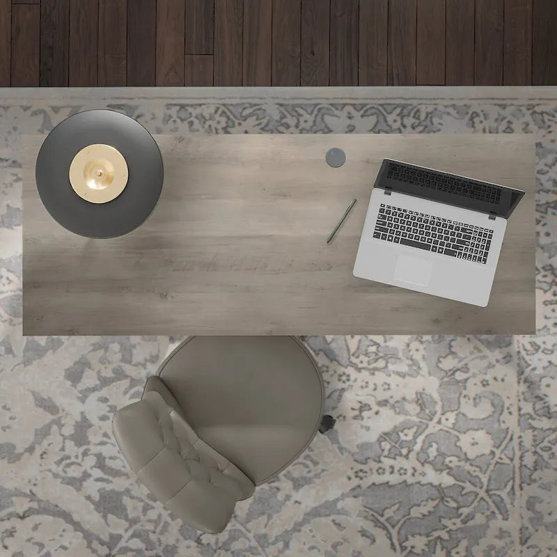 Bureau de direction design de 152 cm avec rangement